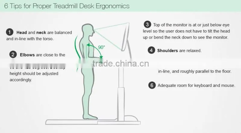 Walker treadmill with 0.8-8km/h with wireless swith function 2015 New