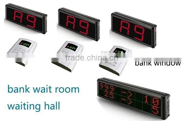 Bank Window Queue Big Display Screen Voice Broadcast Calling System