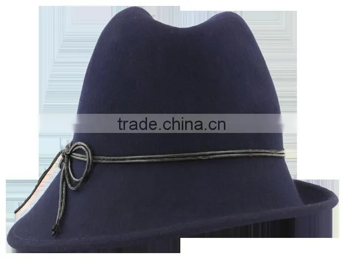 New Style Wool Felt Trilby Hat