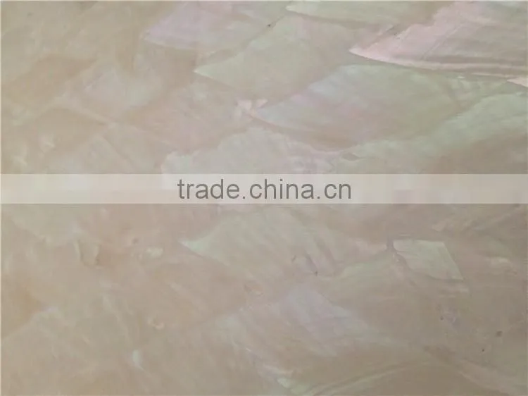 nature white with green Donkey'-ear mother of pearl paua shell sheet