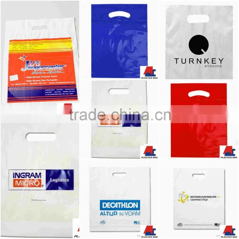 Biodegradable Plastic Bags T-shirt Plastic Bags with Oxo-Biodegradable additive D2W