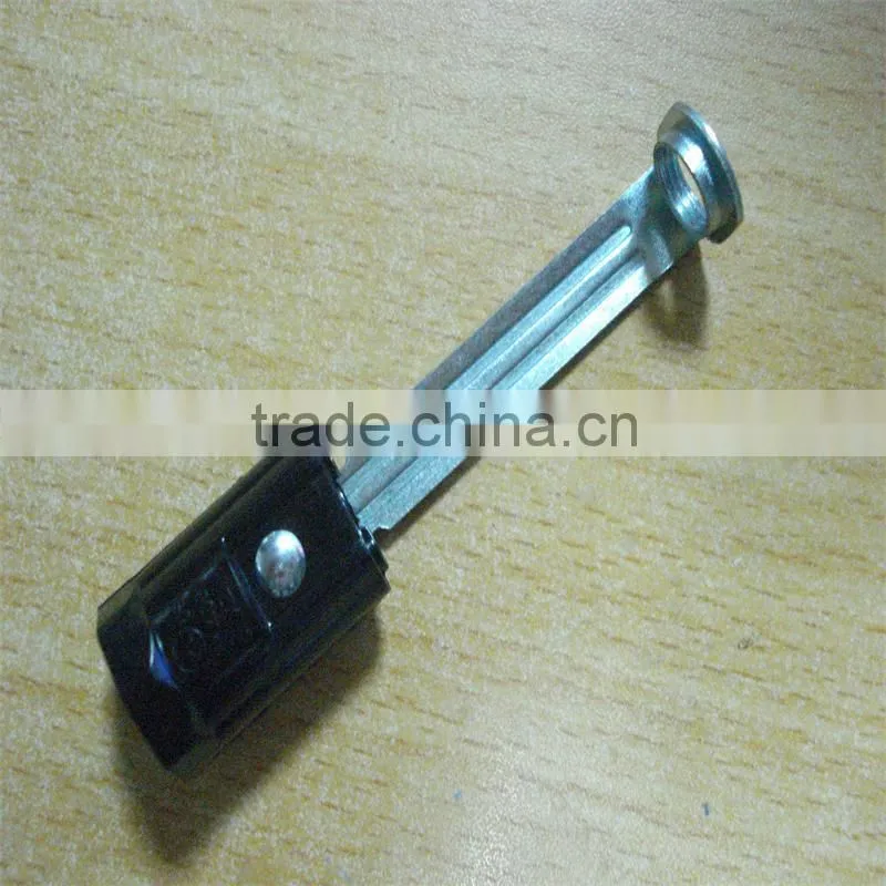 UL standard E12 bakelite lamp holder candle socket with bracket H43MM-H128MM
