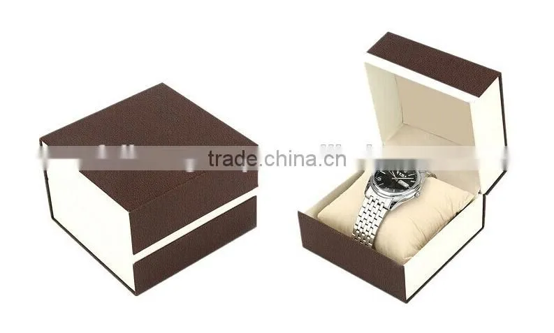 PU leather handmade luxury watch storage box