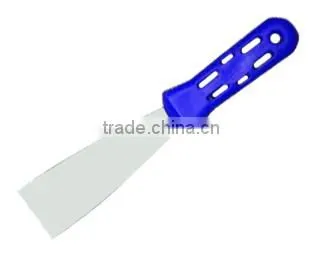 90 mm Stainless Steel Blade red or blue Plastic Handle Putty Knife wide blade scraper