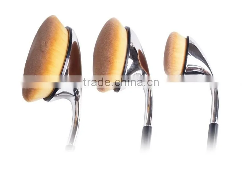 New arrival 9 piece cosmetic makeup brush set can make your own brand