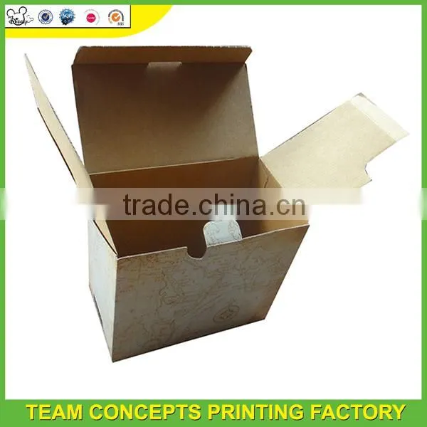 Custom paper clamshell packaging box