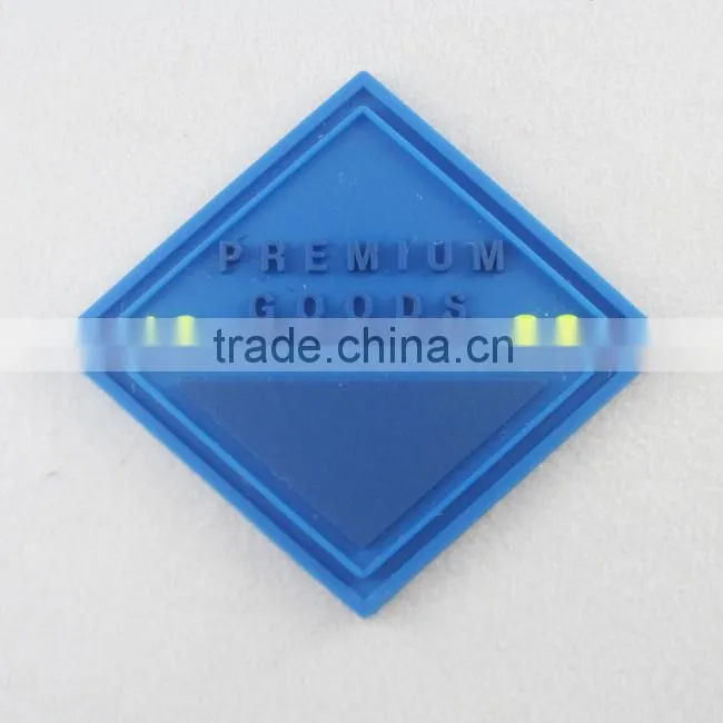 rubber badge