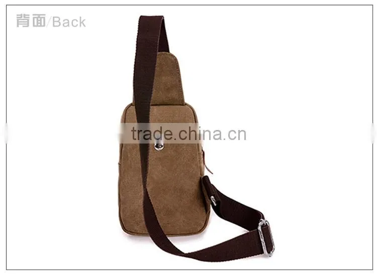 canvas travel shoulder bag customized fashionable canvas bag cotton canvas shoulder bag
