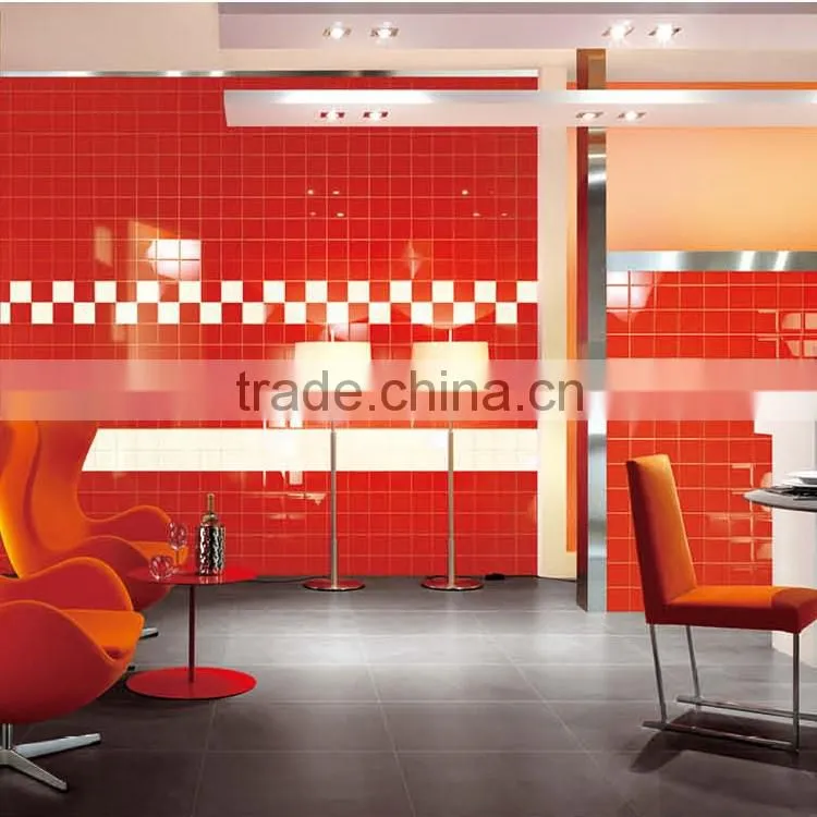 10x10 wall tile, interior indoor red ceramic tiles, glossy glazed cheap tile