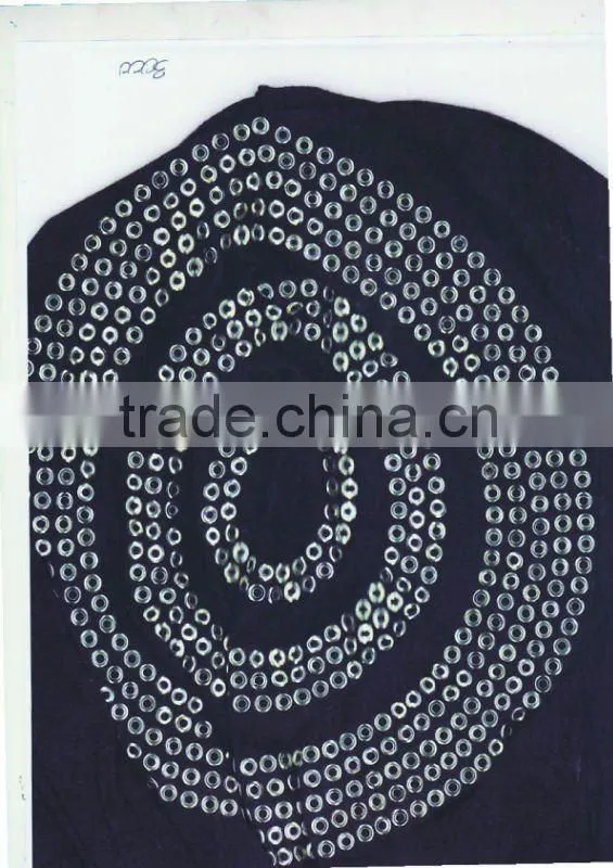 promotional and heat sales sequin nailhead design