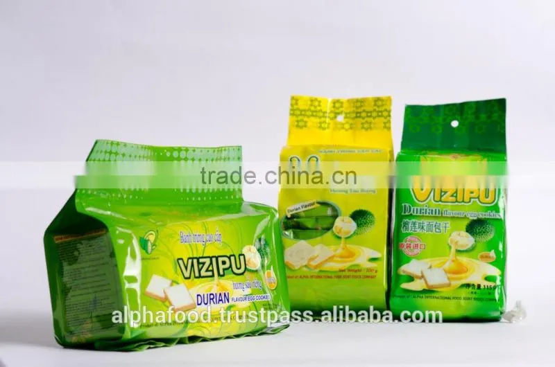 VIZIPU Durian flavour Egg Cookie