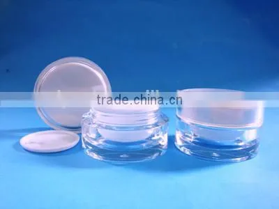 250ml PET cream jar, empty face cream jar with screw cap, cosmetic jar container