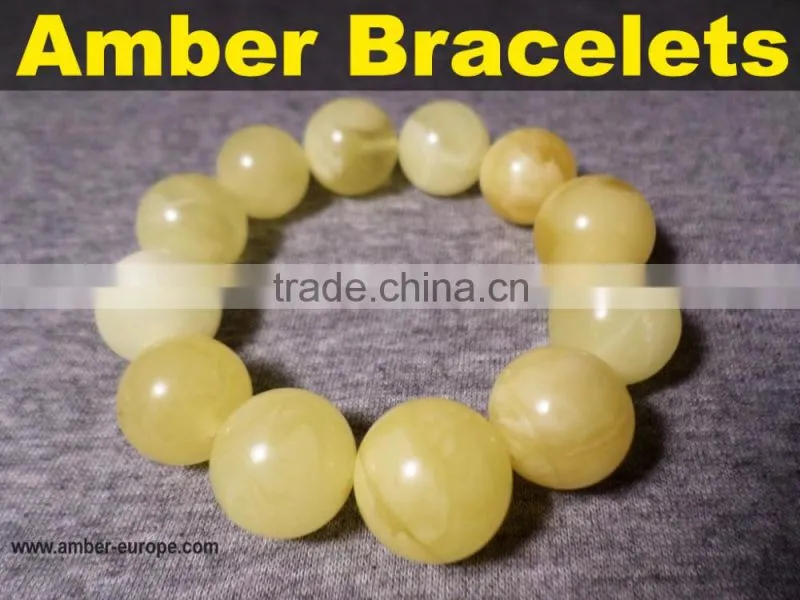 AMBER BRACELETS, NATURAL AMBER BRACELETS, AMBER from UKRAINE