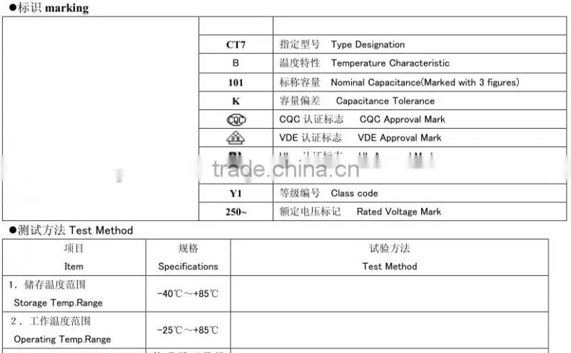 CT7 series is used as ceramic capacitor of switch power supply