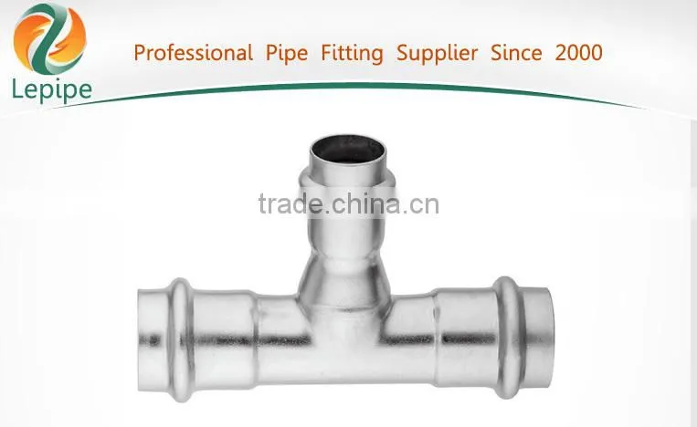 SS304 18MM Stainless Steel Press Fitting Joint