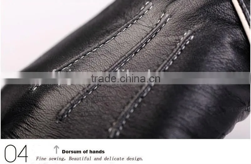 women classy motorcycles leather driving gloves