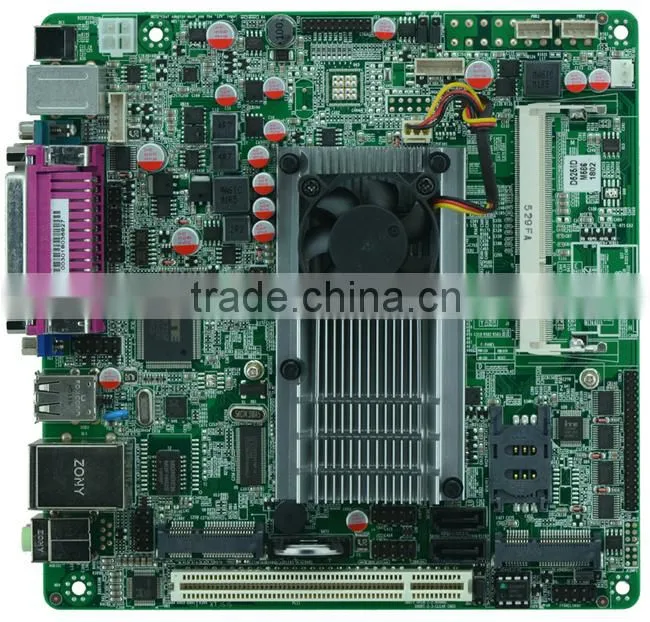 Atom D525 dual-core DC12V power supply POS machines single 18BIT LVDS