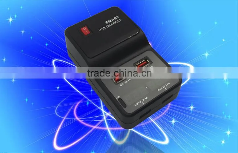4 usb Travel charger smart charger wall travel charger usb charging port power adapter