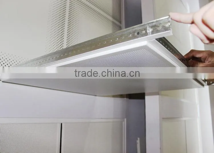 575 * 575mm High Installation Accuracy Aluminum Ceiling Tight Suspended Metal Ceiling False Ceiling Lay In Ceiling