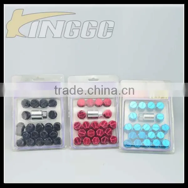 Factory Sales aluminum m12*1.5 lug nuts for wheel