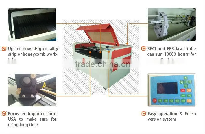 Laser machine engraving acrylic wood 80W 100W laser engraver machine price