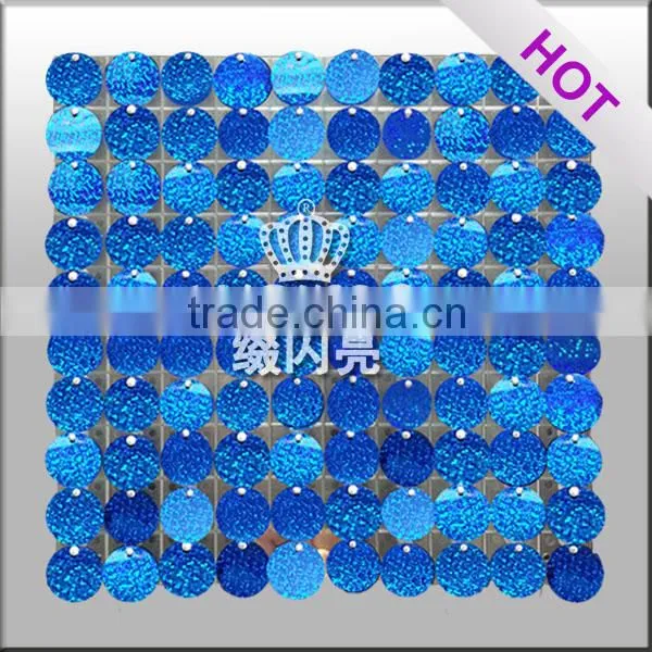 2014 new blue shiny decorative architectural model materials