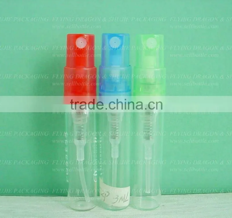 Tester glass bottle 3ml,sprayer