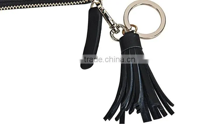 Japanese fancy cat short style cute wallet in black color