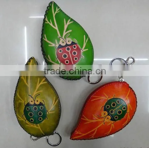100% Wholesales Baseball Hat Leather Coin Purse