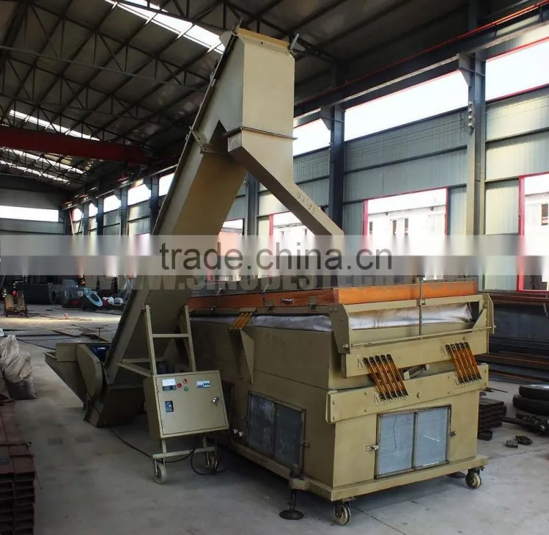 Grain seed gravity separator selector