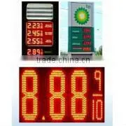 green 12'' 8.889/10 digital numbers gas/oil/petrol station price led display