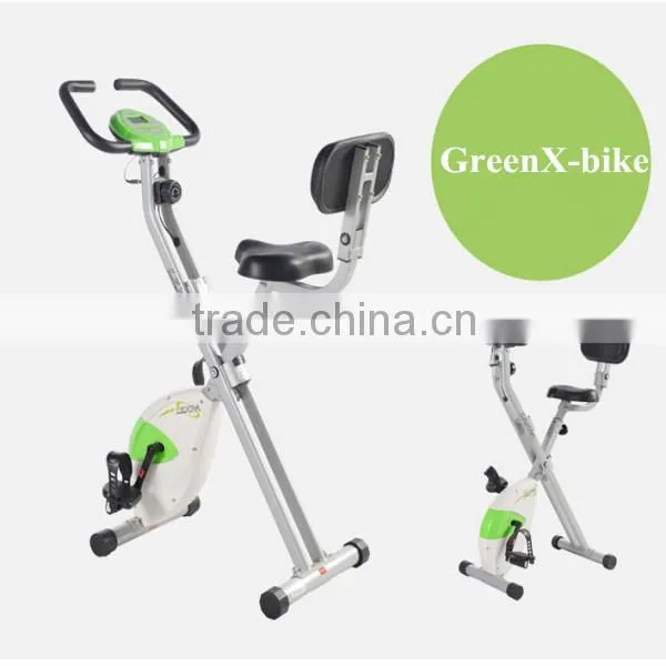 The new item Luxury home gym fitness equipment spin bike with backrest