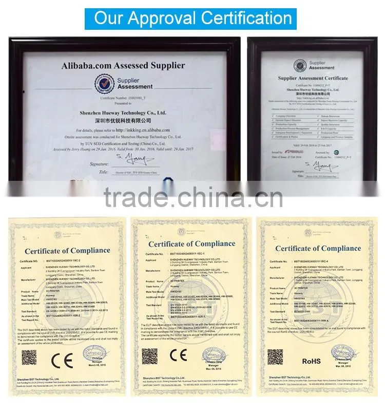 China high stable and speed FDM technology 3d printer china for promotion