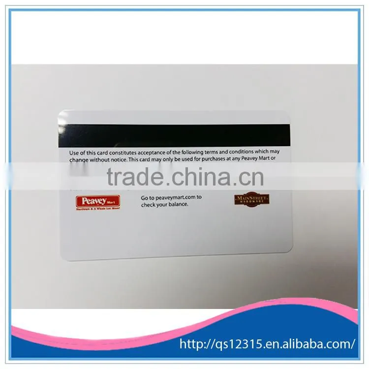 HiCo Mag stripe PVC Card