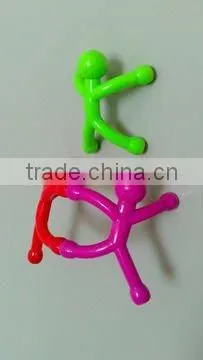 TPR q-man magnet toy