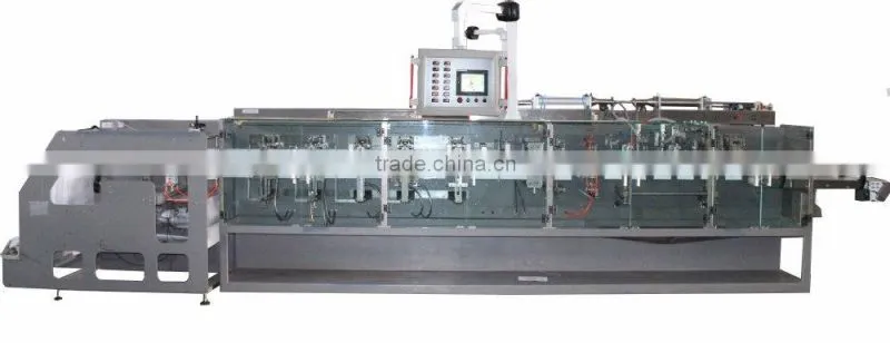 Automatic horizontal spout doypack packing machine zipper