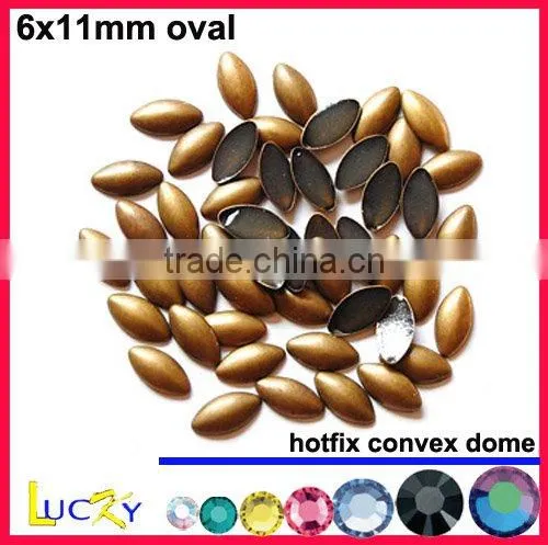 hot fix rhinestuds, hot fix convex dome,hot fix dome