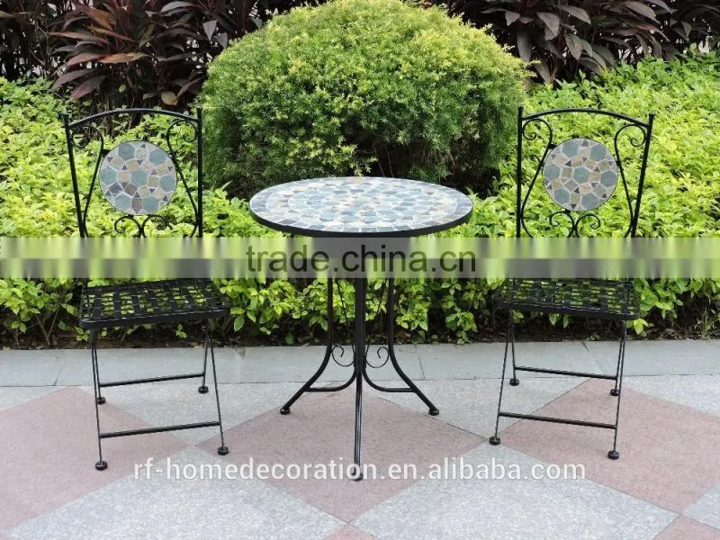 Renewable Folding Picnic Garden Furniture Stone Garden Furniture