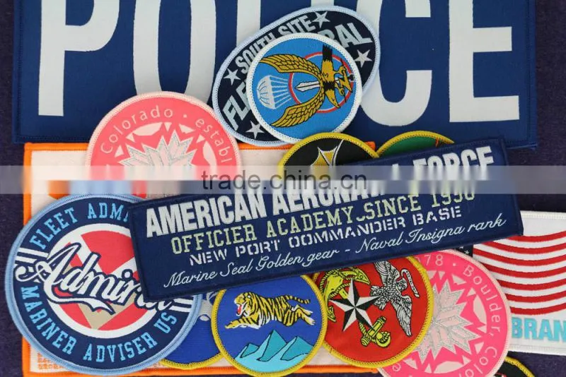 China Factory Direct Professional Customized Woven Patch For Clothing