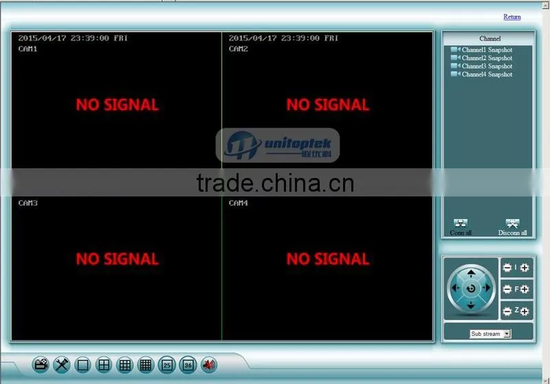 TVI DVR 1080P/720P Recorder 8CH DVR H 264 For HD TVI Camera Mobile P2P View