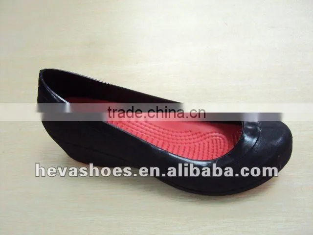 2012 High-heeled lady PVC shoes