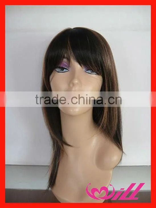 Silk Top Full Lace Wigs Synthetic Hair Wig Full Lace Wigs wholesale synthetic fiber wig 22" curly