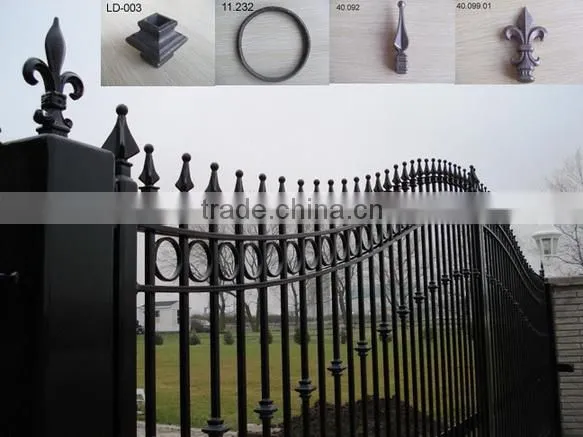 wrought iron staring