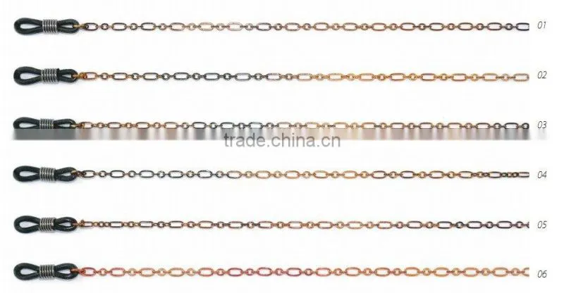 Colorful Glasses Chains bead