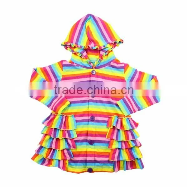 2016 kaiyo oem service long sleeve cotton ruffle shirt baby girls top design little girl model top 100