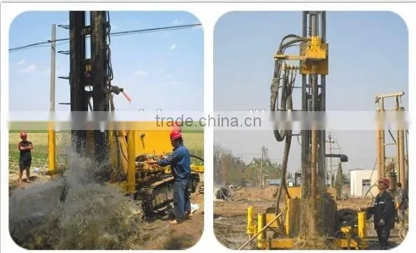 2015 Borehole drilling machine for 200m,small portable used water well drilling machine for sale,