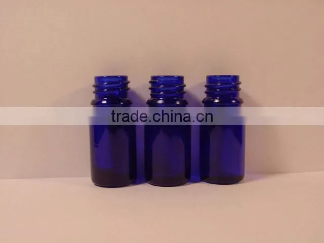 5ml amber glass boston shape Essential oil bottles