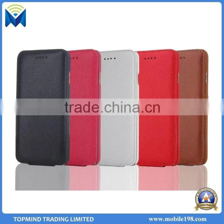 Slim Cell Phone Leather Case for iPhone 6, Ultra Thin Mobile Phone Leather Cover for iPhone 6 Plus