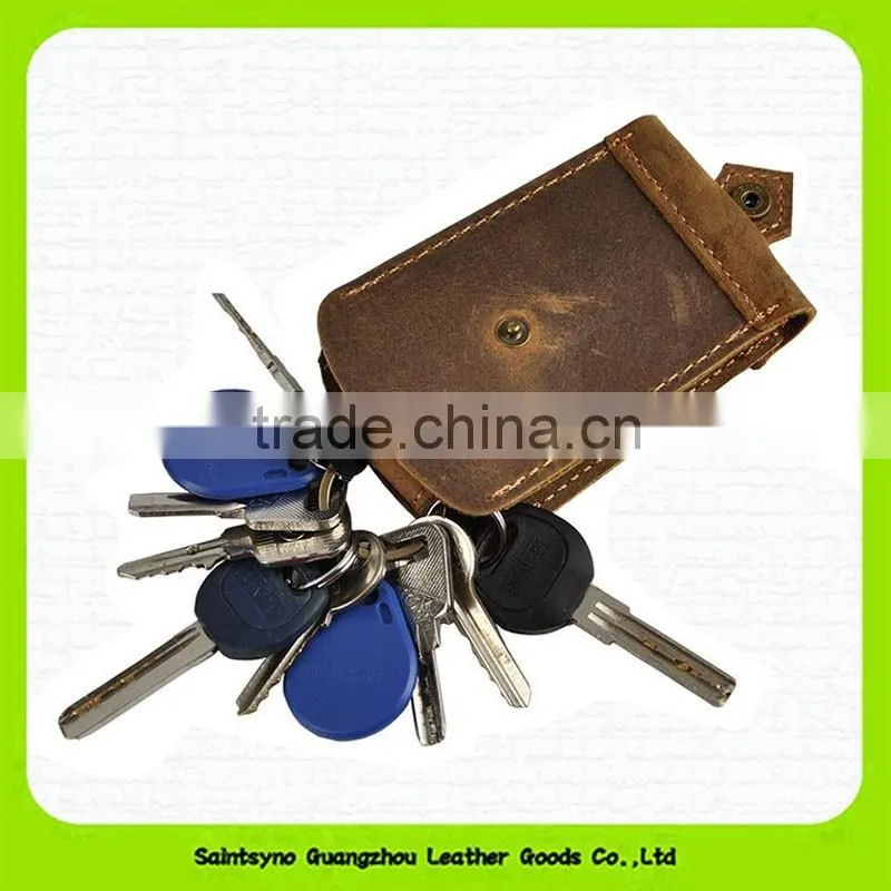 15114 Custom Leather Key Holder wallet Leather Key Case