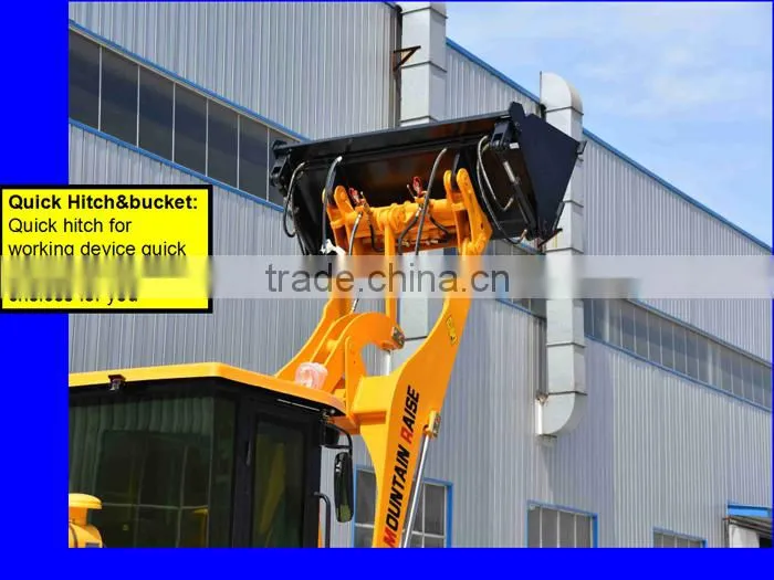 ZL20 high quality 1.5 ton mini wheel loader with lasted price list